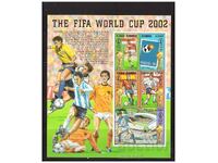 ZAMBIA 2002 FIFA World Cup clean small sheet