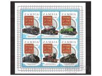 ЗАМБИЯ  1997  Парни локомотиви чист малък лист