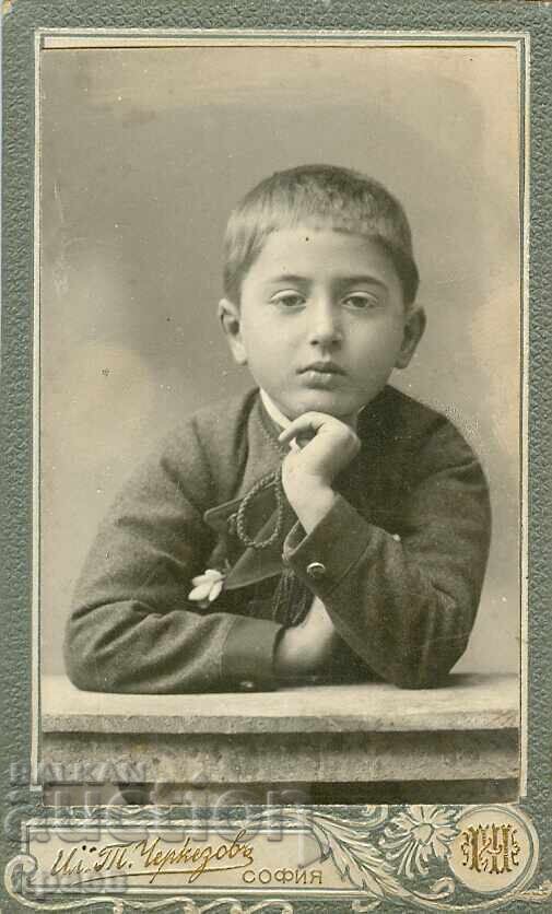 FOTOGRAFIE VECHE - CARTON - IL. CERKEZOV – SOFIA - M2394