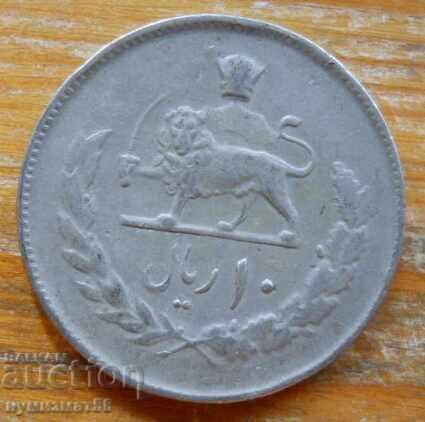 10 риала 1973 г - Иран 10 риала 1973 г - Иран