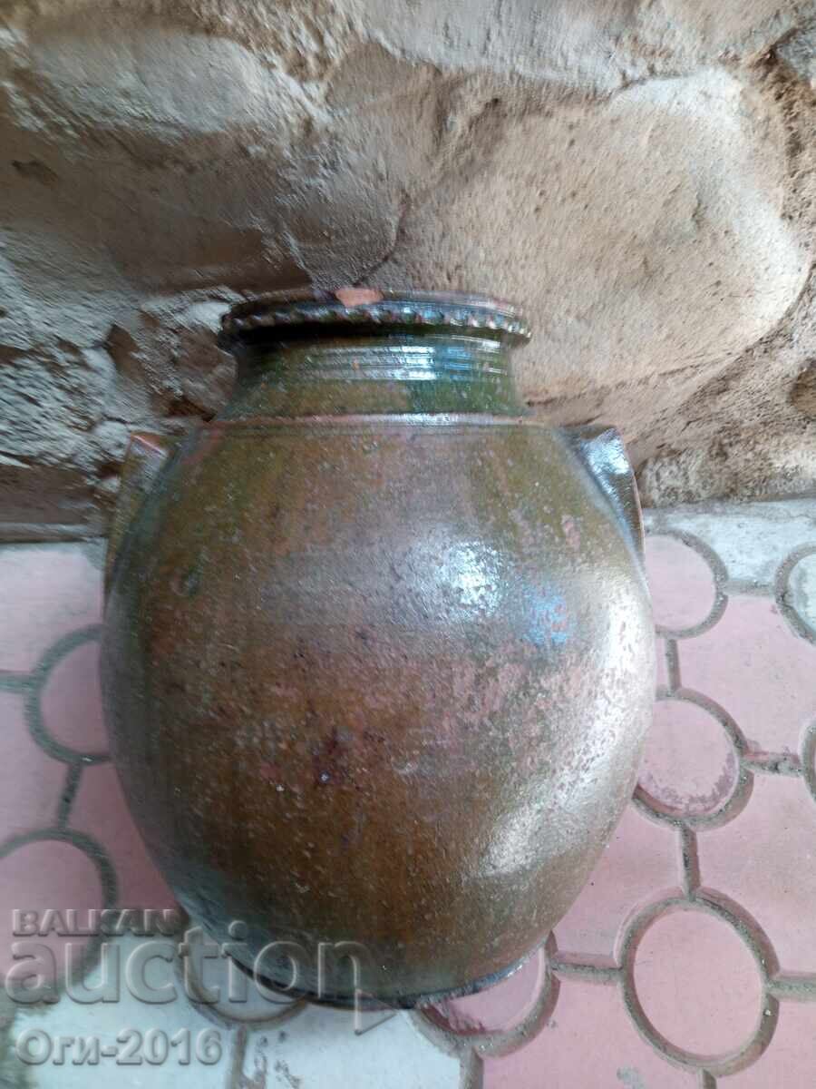 Δημοπρασία Ρετρό Κεραμικό Δοχείο