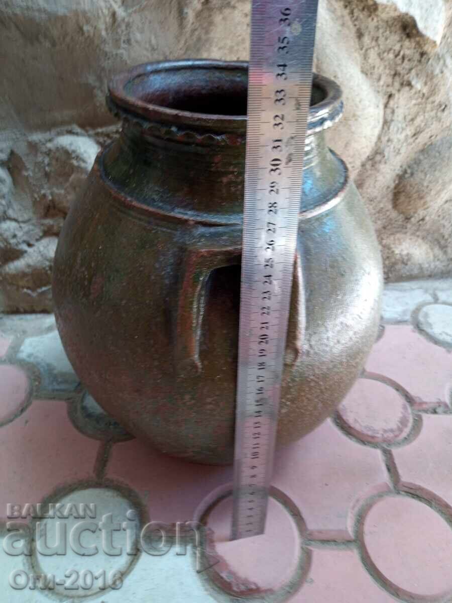 Παράδοση Ρετρό Κεραμικό Δοχείο