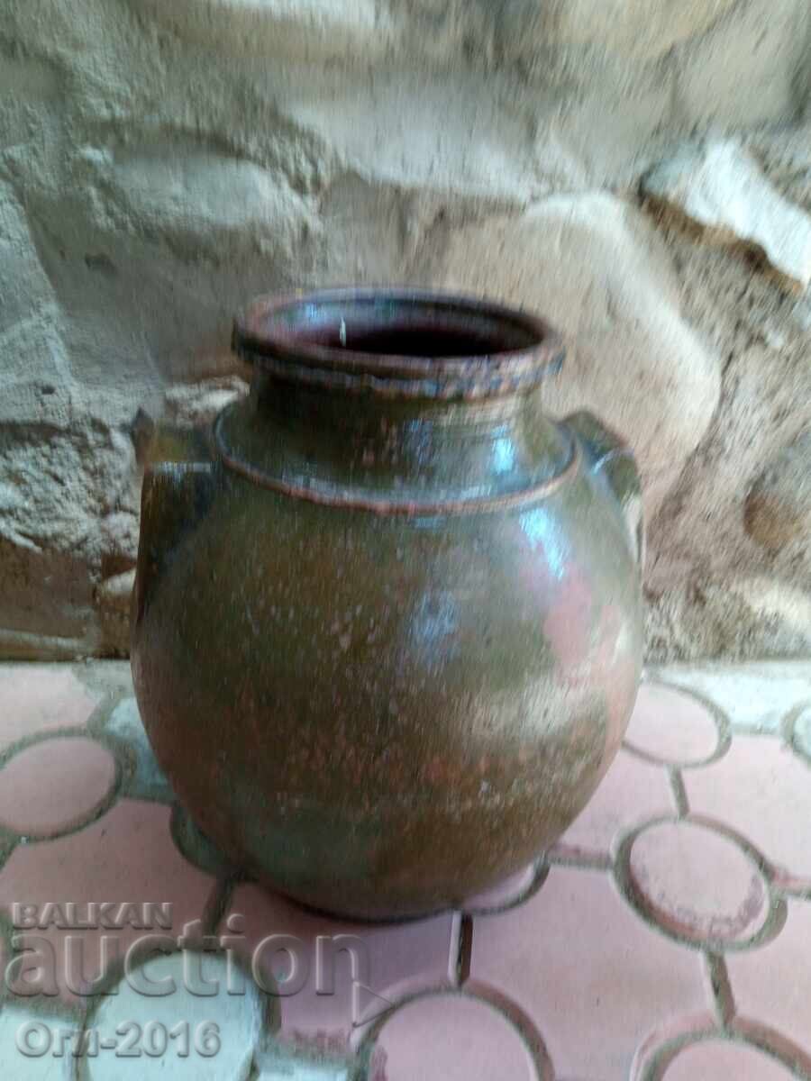 Ρετρό Κεραμικό Δοχείο - 7