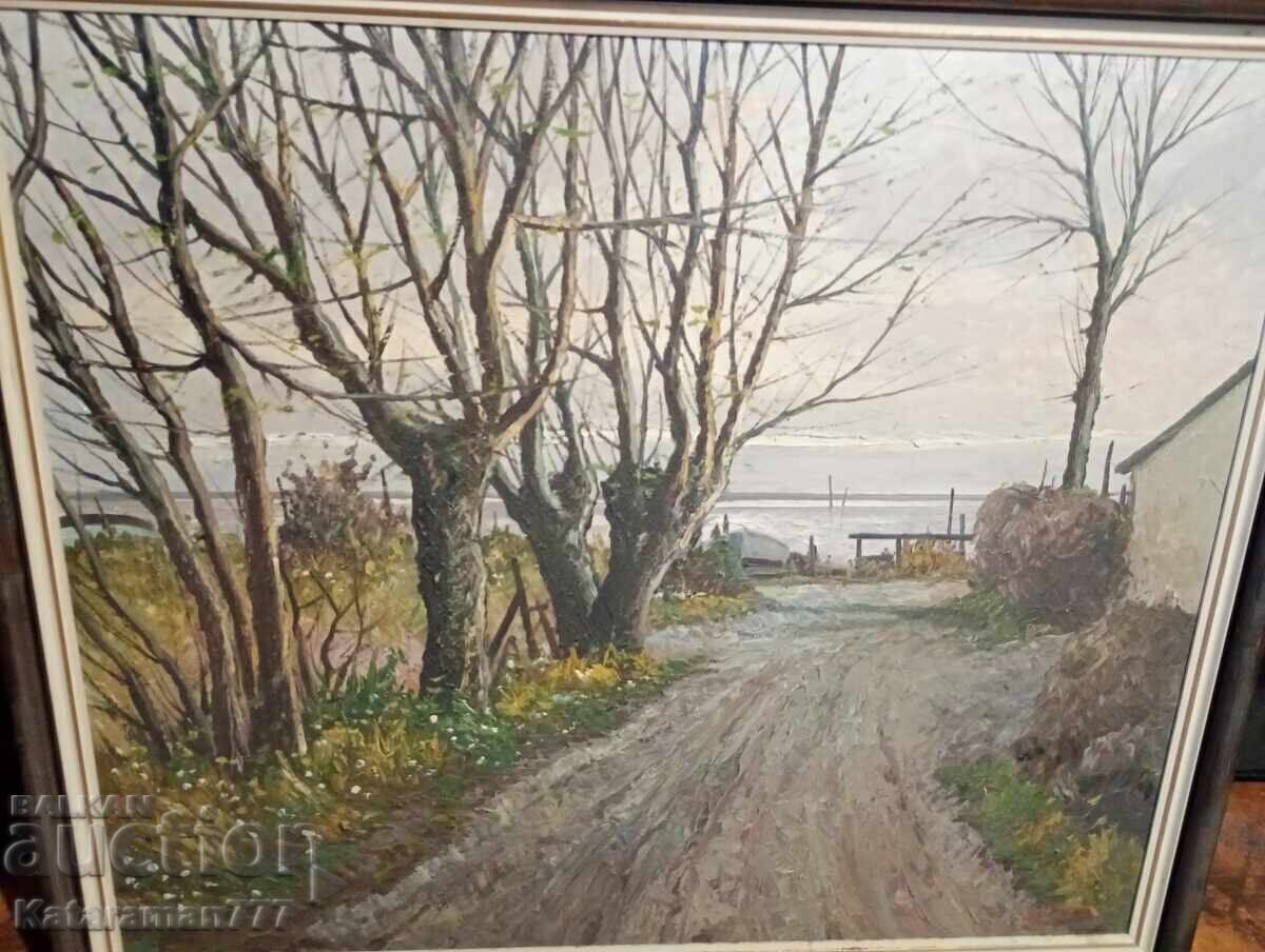 Oil painting! By the Danish artist Erik Eiting