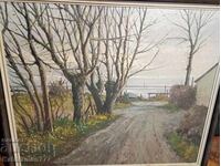 Oil painting! By the Danish artist Erik Eiting