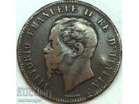 10 centesimi 1863 Italia 30mm Victor Emmanuel II bronz