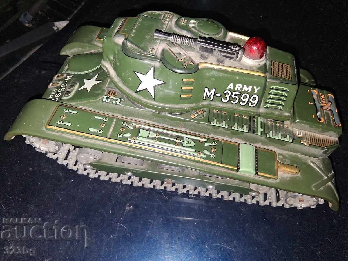 Laminated tank el. Japan 60s Laminated tank el. Japan 60s