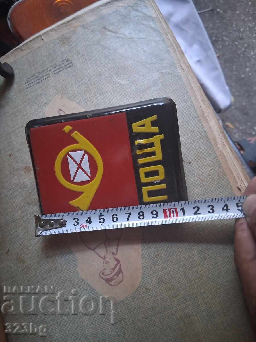 Enamel Sign 60s Post Office - 5 Enamel Sign 60s Post Office - 5