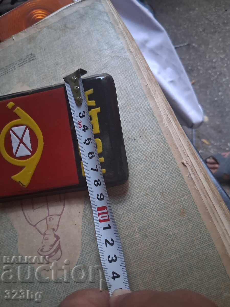 Enamel Sign 60s Post Office - 6 Enamel Sign 60s Post Office - 6