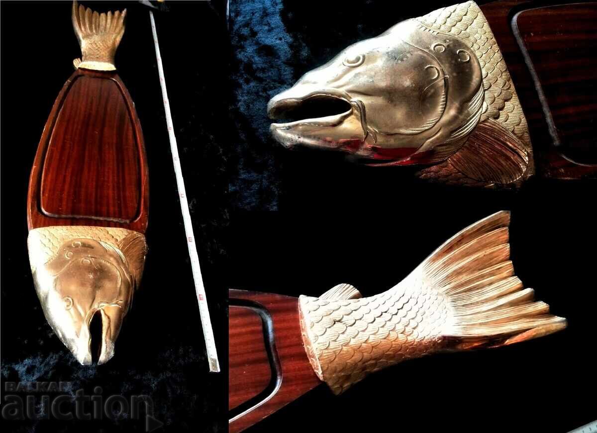 Винтидж поднос за сервиране на риба - 5 Винтидж поднос за сервиране на риба - 5