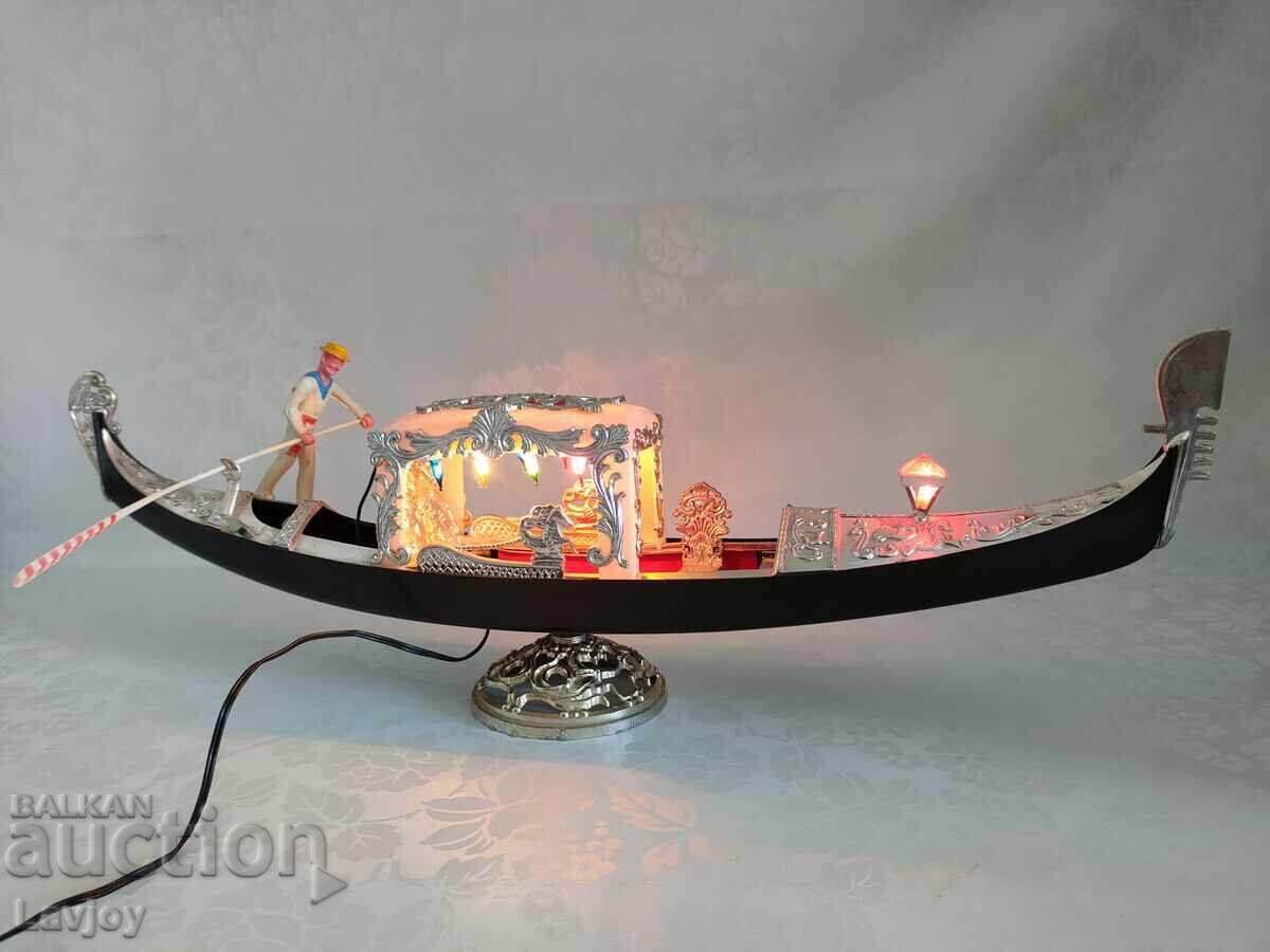 Delivery of Venetian Gondola Retro Philips Lamp