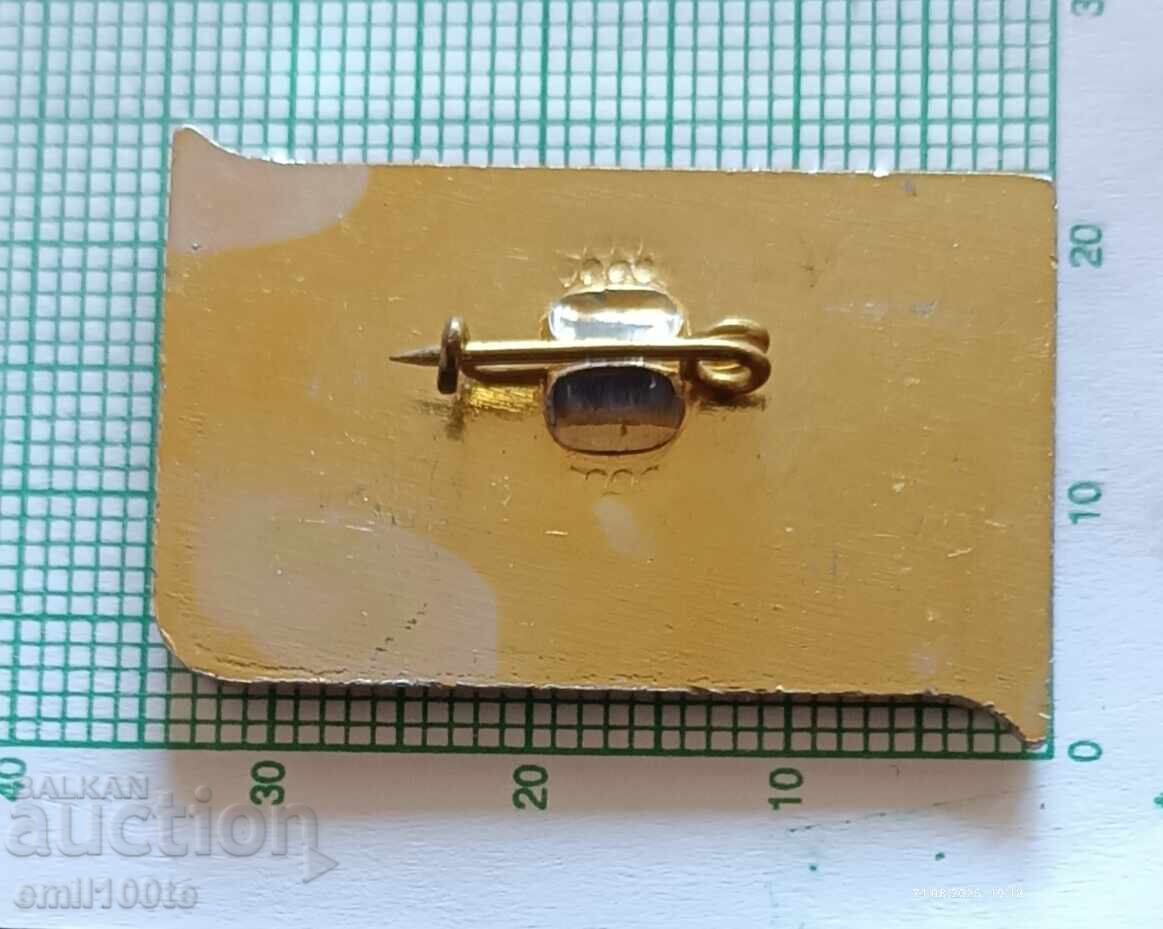 Значка- 40 г. Младежко бригадирско движение в България - 5