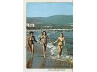 Card Bulgaria Sunny Beach Plaja 6 **
