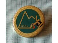 Insigna - Annapurna 86 Expediția bulgară din Himalaya