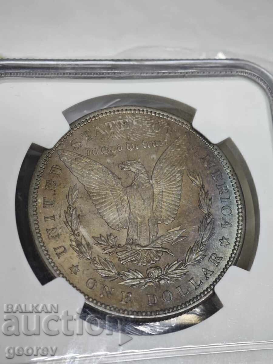 1 Silver Dollar 1887 MS64 with price € 350.00 | 684.54 BGN