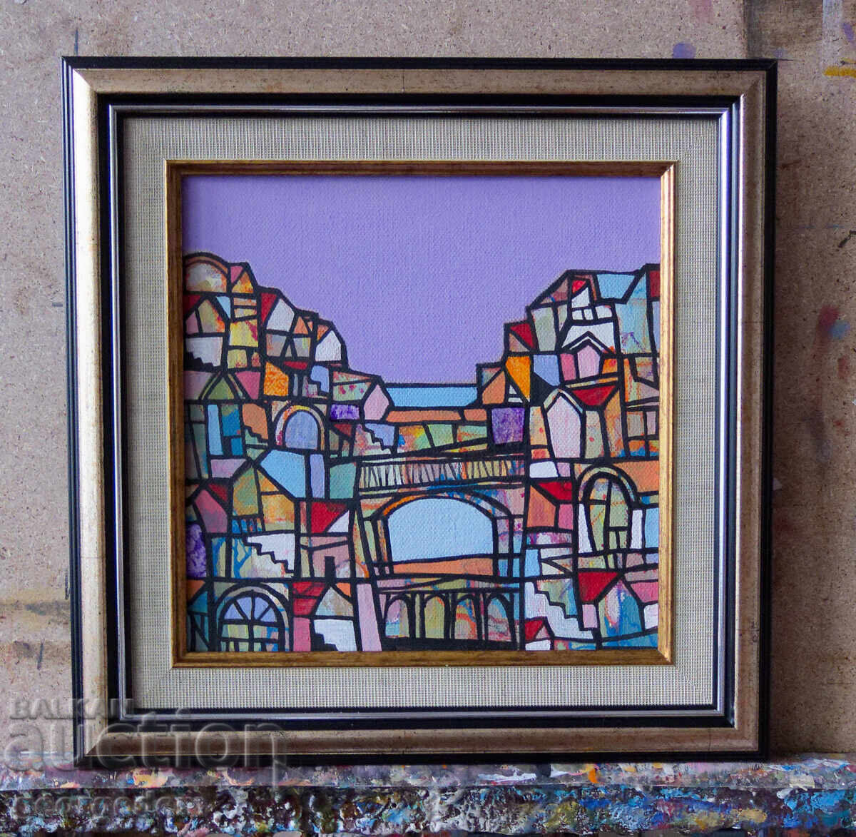 Παράδοση Λάδι «Τοπίο», καμβάς