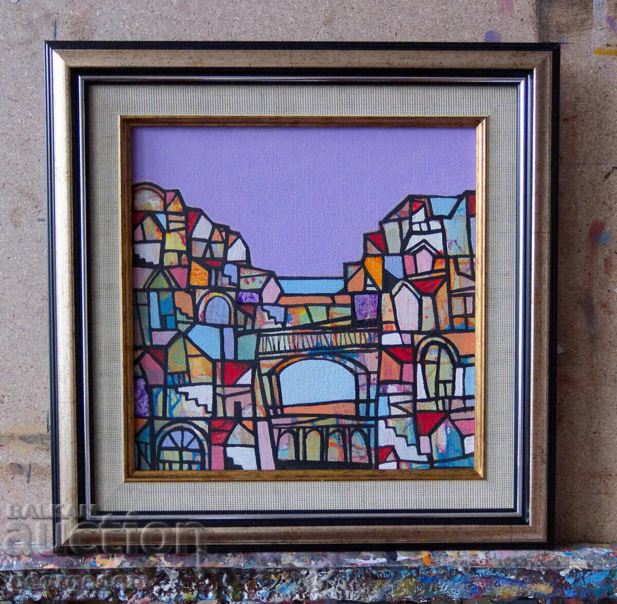 Παράδοση Λάδι «Τοπίο», καμβάς