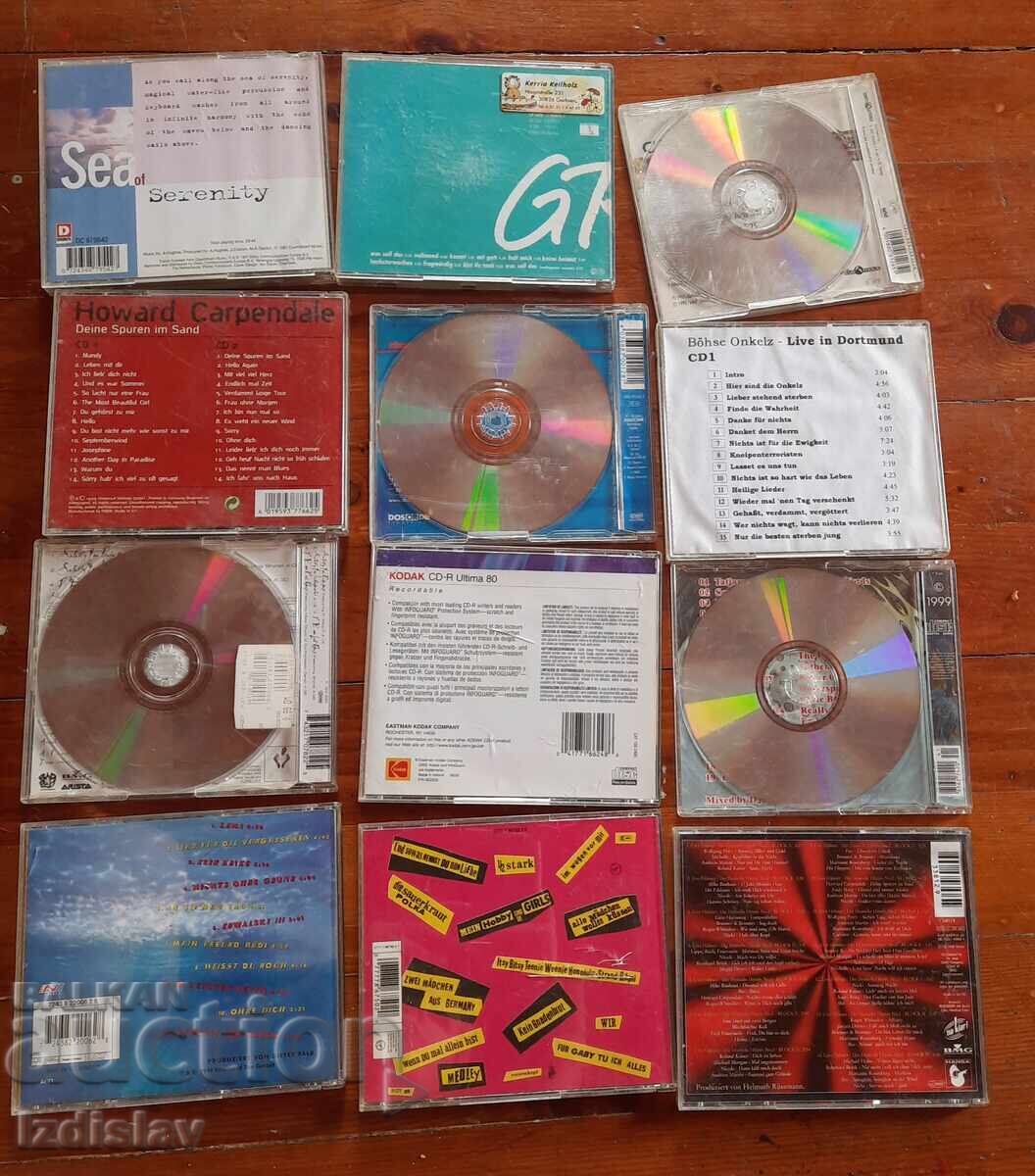 12 music discs - 6 12 music discs - 6