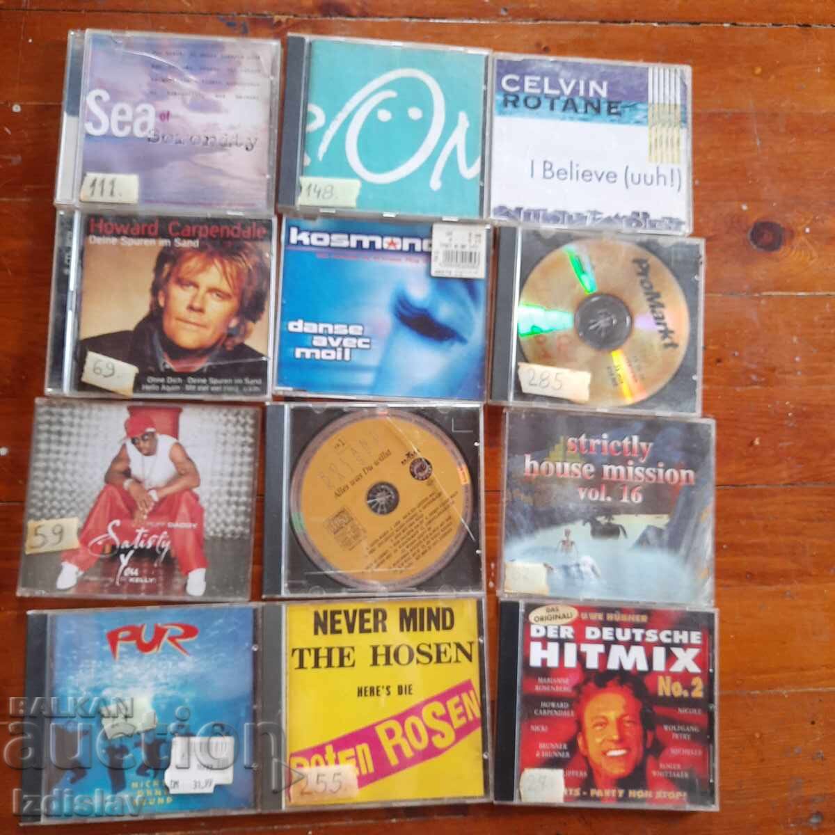 12 music discs 12 music discs