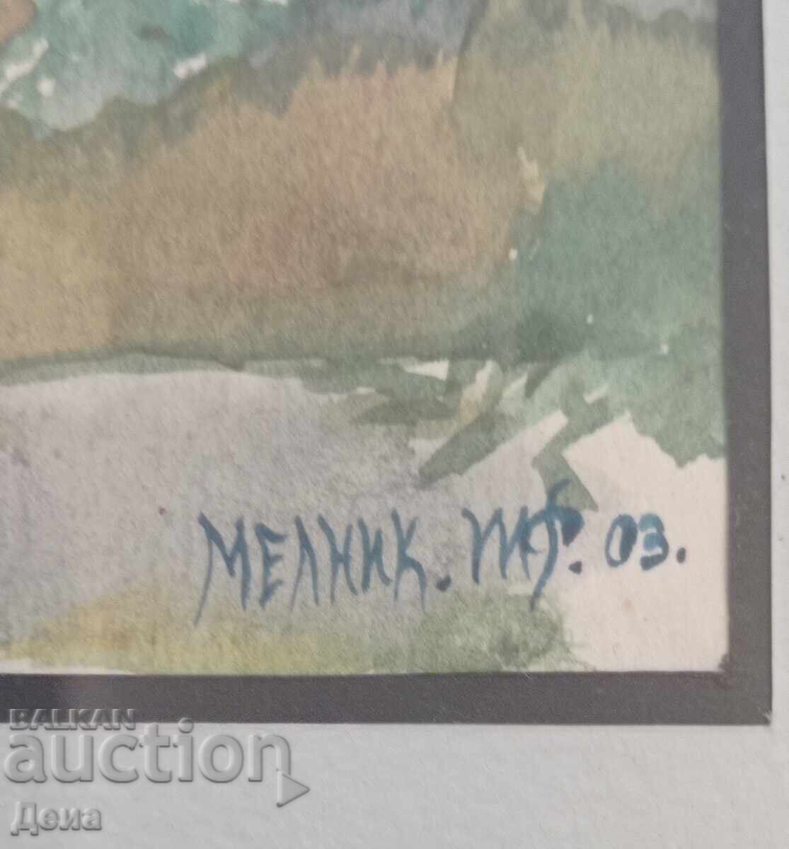 Licitație Acuarelă Ilia Filipov 2003 Licitație Acuarelă Ilia Filipov 2003