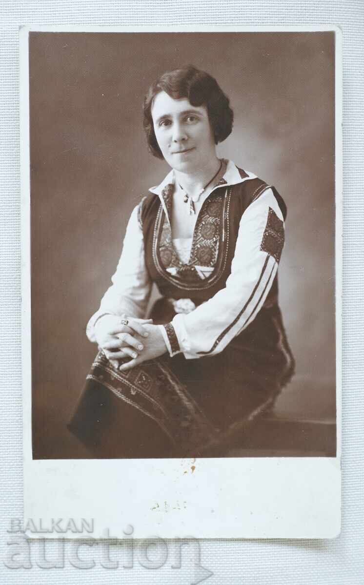 Woman in national costume 1934
