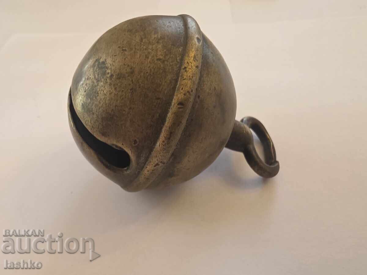 Χάλκινο κουδούνι για άμαξα τύπου "καρυδάκι"