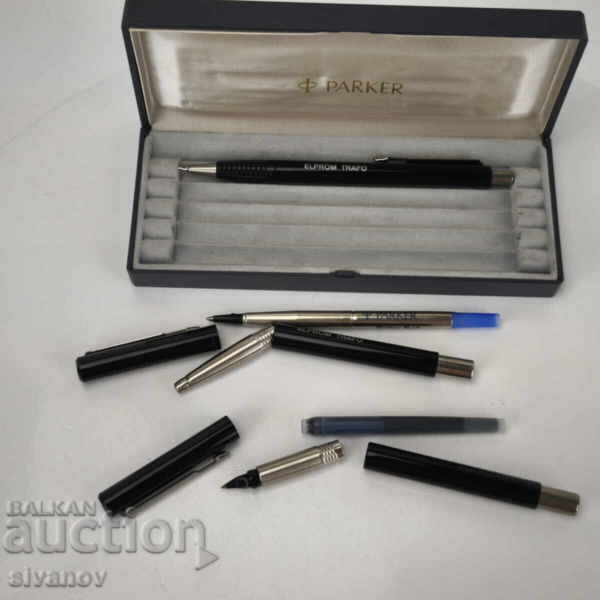 Starter set of Parker Vector#6170 ballpoint pen, fountain pen, and pencil - 5