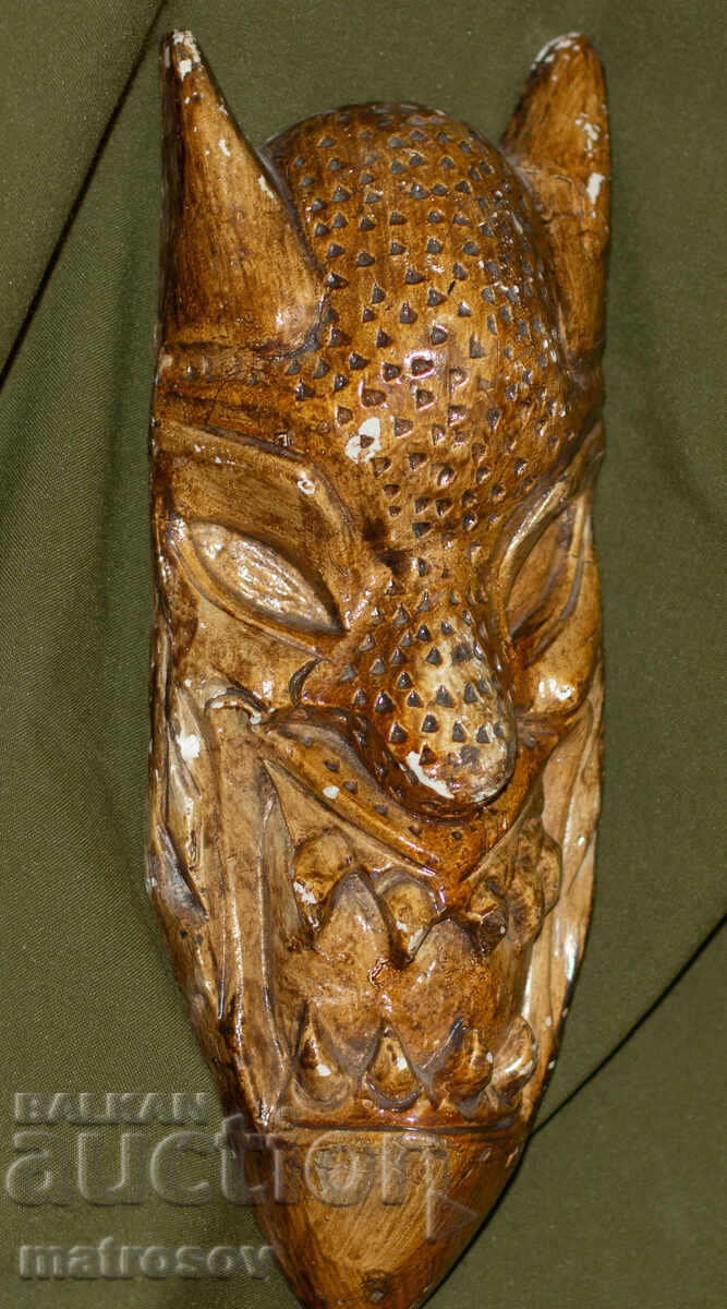 Auction  Handmade ceramic mask