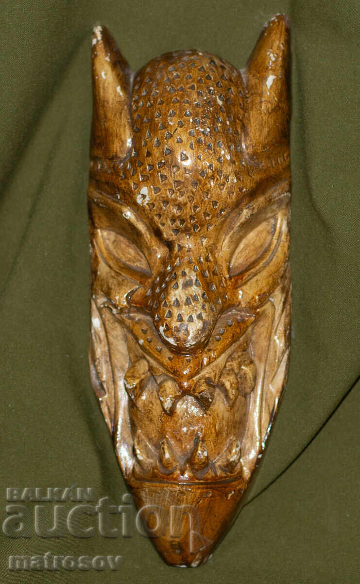 Handmade ceramic mask