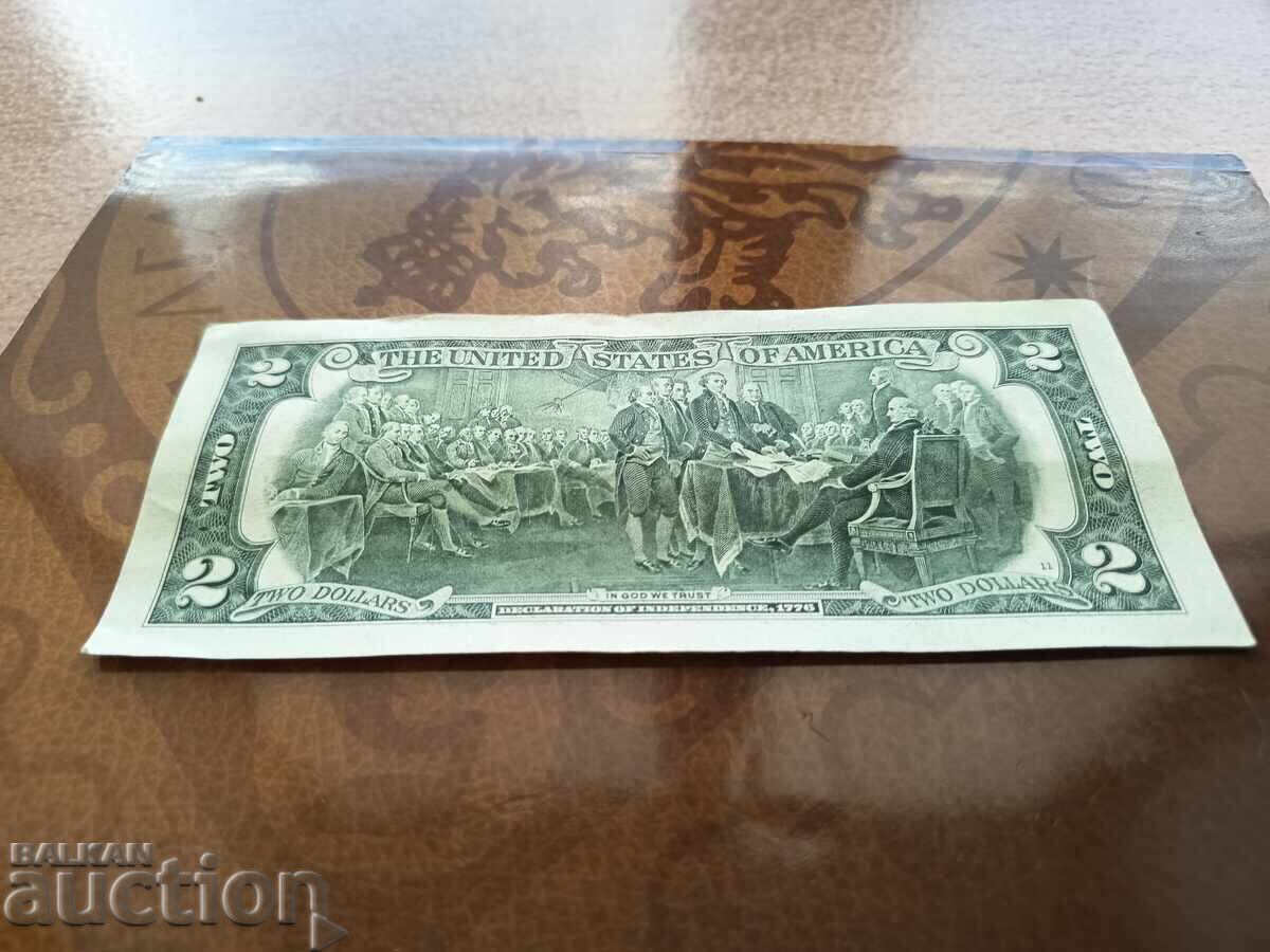 Livrarea Bancnotă SUA 2 dolari din 2009 Atlanta, Georgia Livrarea Bancnotă SUA 2 dolari din 2009 Atlanta, Georgia