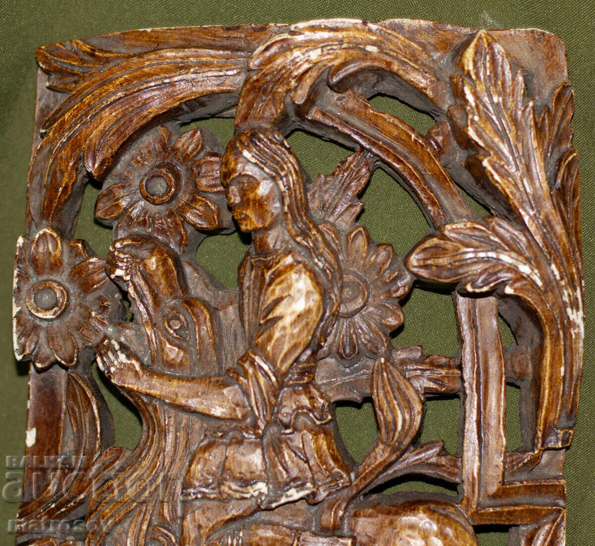 Барелеф, гипсово пано на Св. Георги - 5