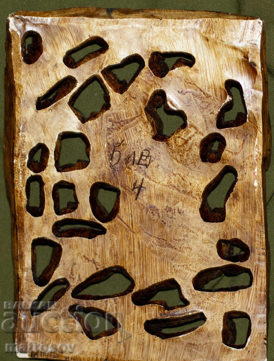 Барелеф, гипсово пано на Св. Георги - 7