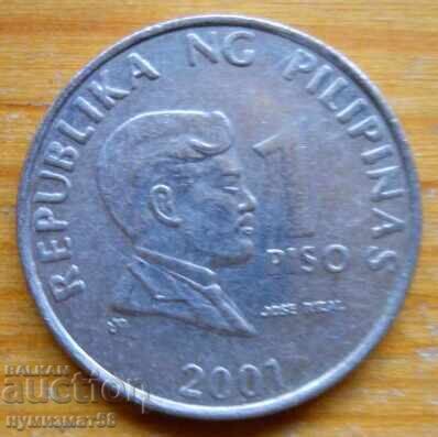 1 peso 2001 - Philippines 1 peso 2001 - Philippines