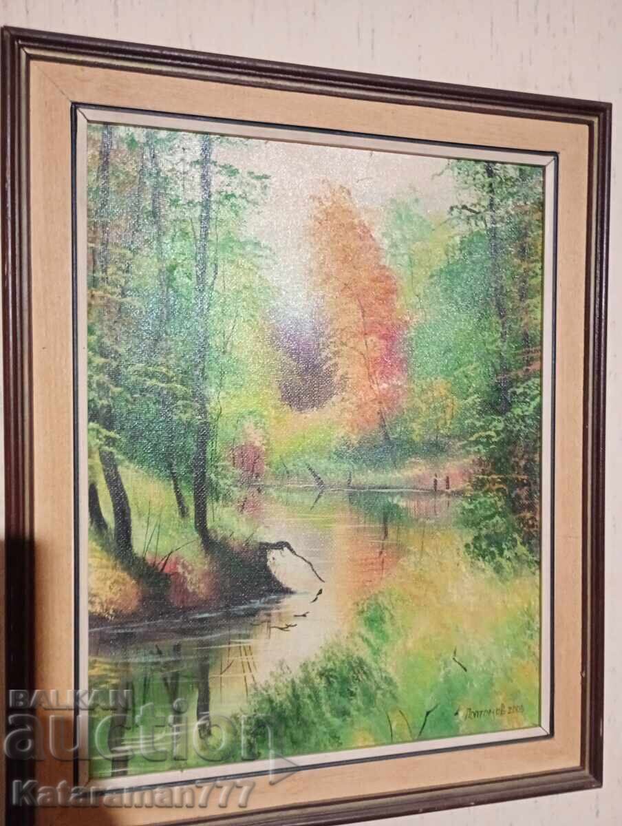 Tablou în ulei! Rosen Poptomov