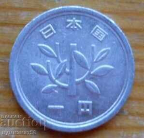 1 йена 1962 г - Япония с цена 0.70 лв. | € 0.36 1 йена 1962 г - Япония с цена 0.70 лв. | € 0.36
