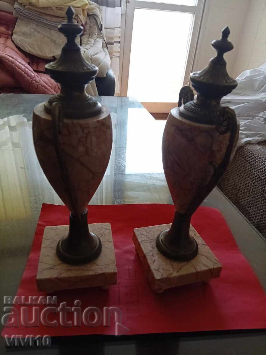 Antique ornaments for a mantel clock with price 140.00 BGN | € 71.58