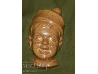 Decorațiune ceramică de perete lucrată manual