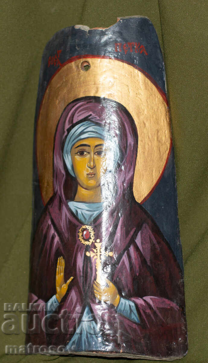 Χειροποίητη κεραμική εικόνα της Παναγίας με τιμή 200.00 BGN | € 102.26 Χειροποίητη κεραμική εικόνα της Παναγίας με τιμή 200.00 BGN | € 102.26