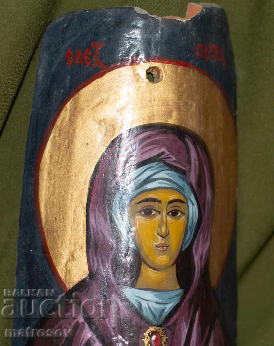 Χειροποίητη κεραμική εικόνα της Παναγίας - 6 Χειροποίητη κεραμική εικόνα της Παναγίας - 6