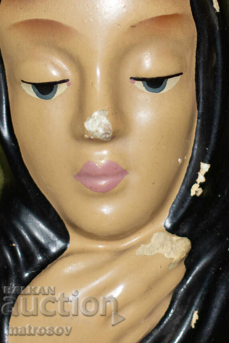 Доставка на Стара, ръчно рисувана керамична склуптура, 1948г.