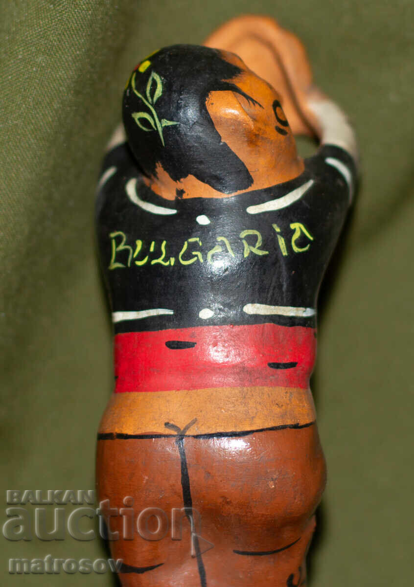 Ръчно изработена керамична декорация, народна носия - 5