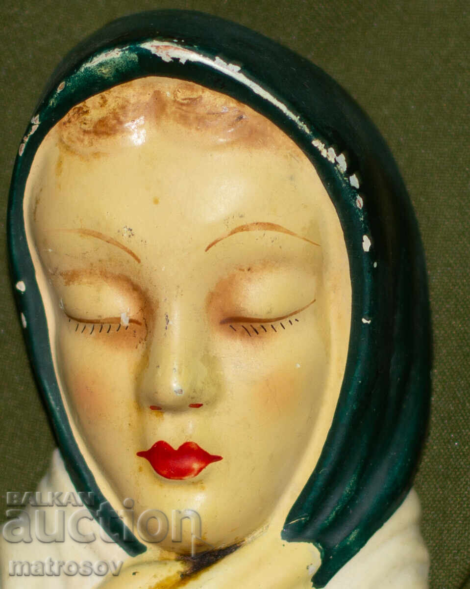 Παλαιό, χειροποίητο κεραμικό γλυπτό, 1948 με τιμή 150.00 BGN | € 76.69