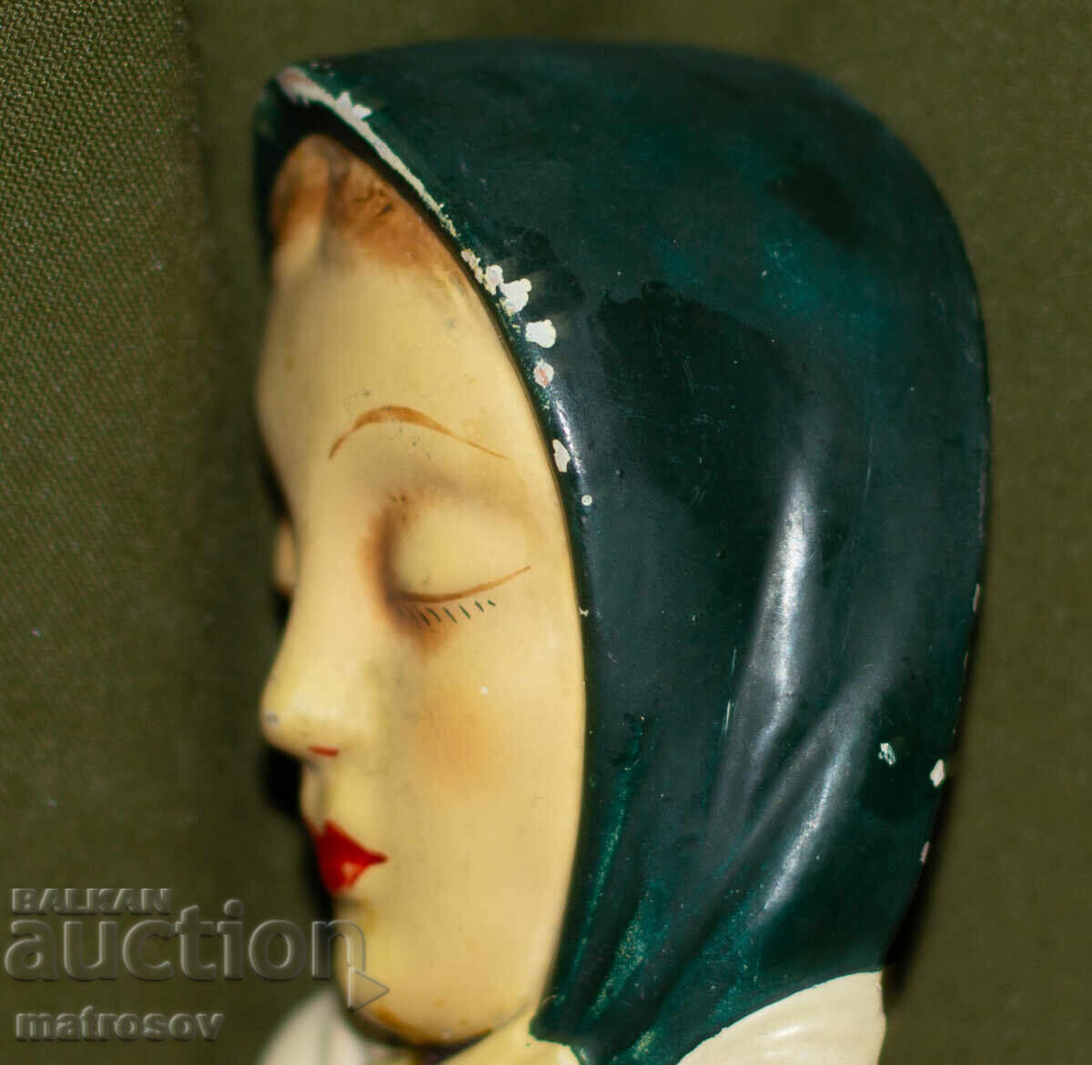 Παράδοση Παλαιό, χειροποίητο κεραμικό γλυπτό, 1948