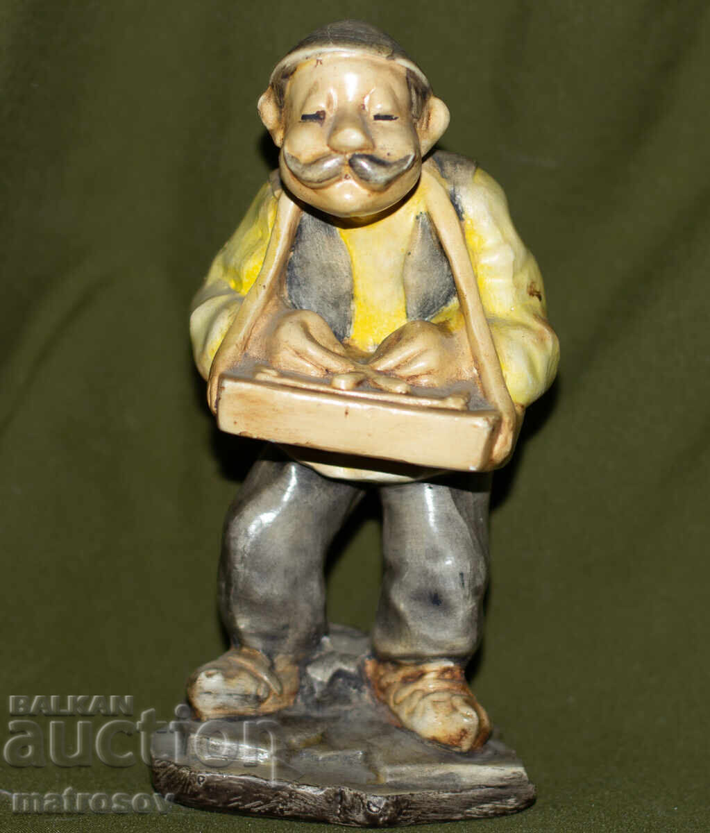 Διακοσμητικό κεραμικό ειδώλιο μουσικού