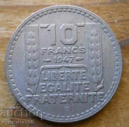 10 Francs 1947 - Algeria (French Colony)