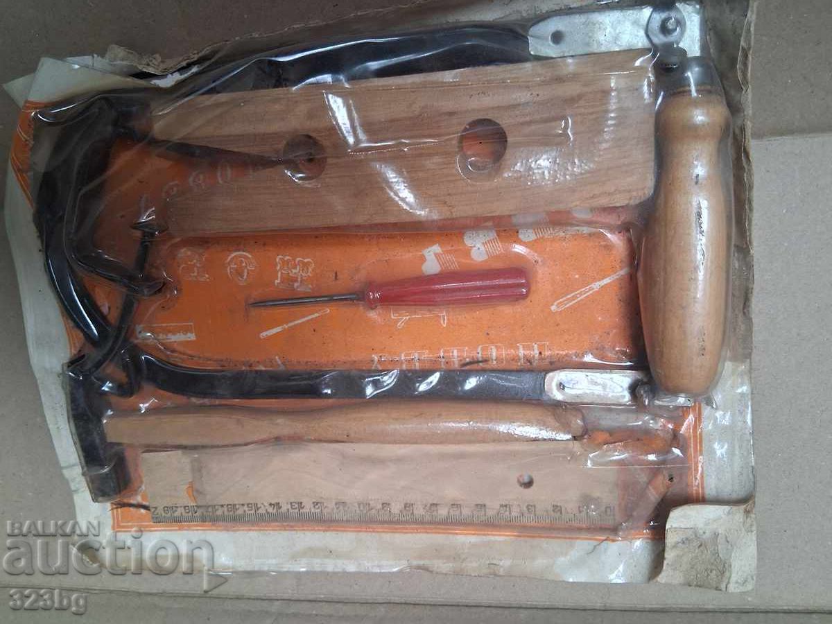 New woodworking tools, 60s toy New woodworking tools, 60s toy