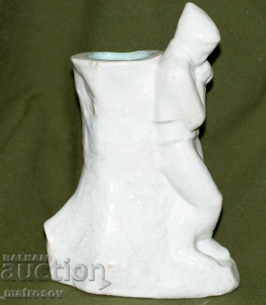 Αυθεντική διακοσμητική κεραμική βάζα