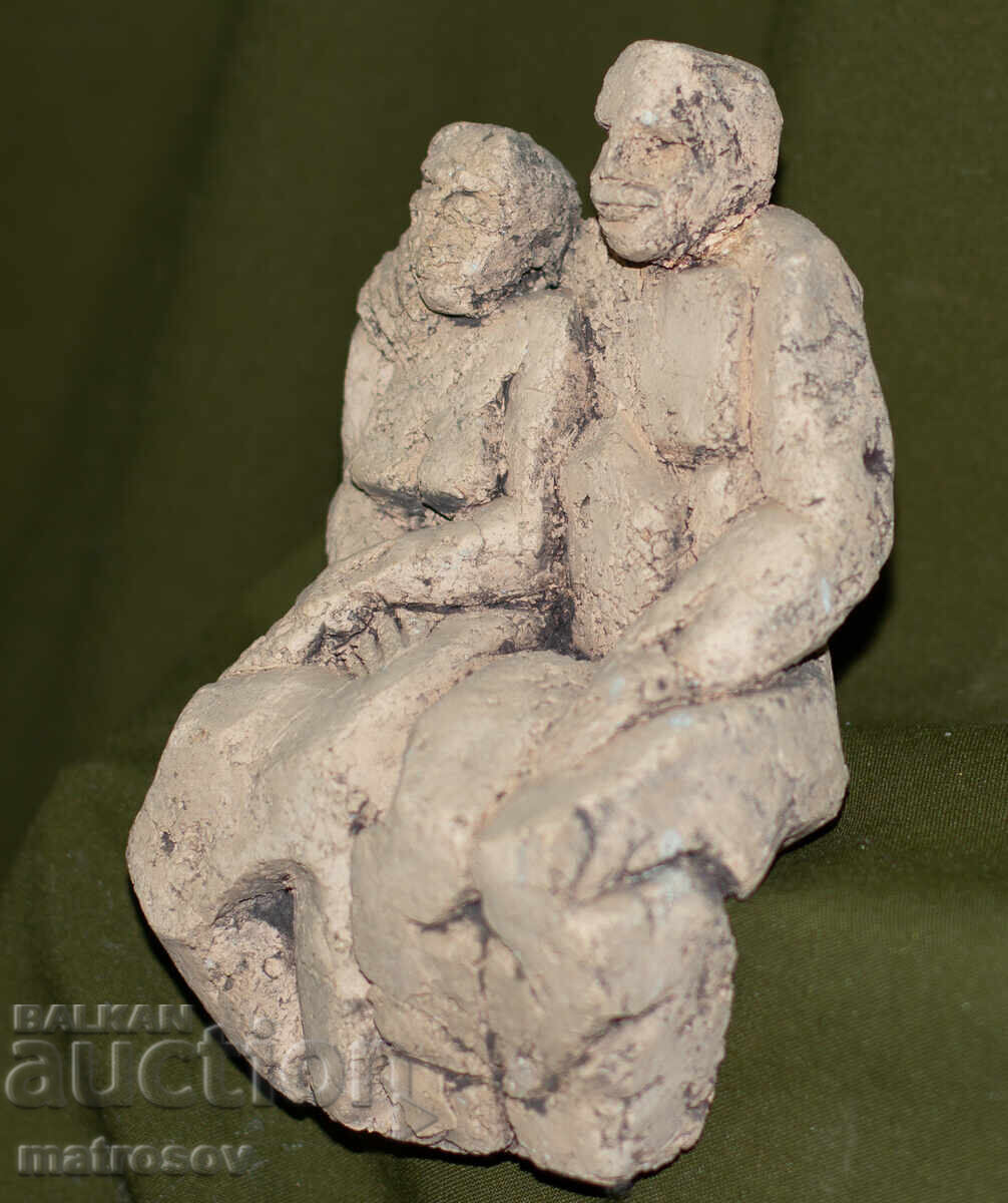 Χειροποίητο γύψινο γλυπτό άνδρα και γυναίκας, αγκαλιά - 5 Χειροποίητο γύψινο γλυπτό άνδρα και γυναίκας, αγκαλιά - 5