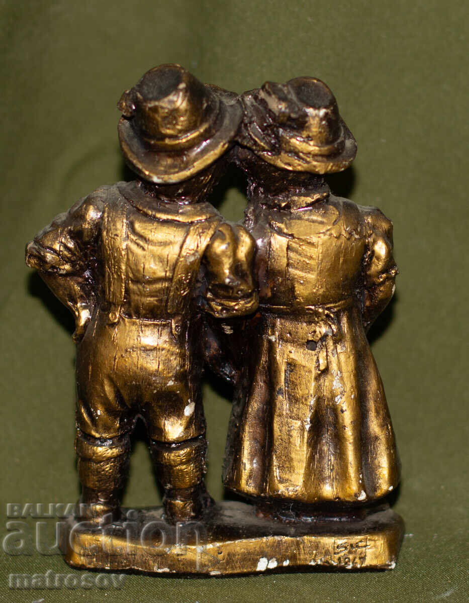 Παράδοση Διακοσμητικό κεραμικό αγαλματίδιο άνδρα και γυναίκας, Λιχτενστάιν Παράδοση Διακοσμητικό κεραμικό αγαλματίδιο άνδρα και γυναίκας, Λιχτενστάιν