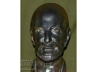 Sculptură ceramică, bust al lui Simeon Saxe-Coburg-Gotha